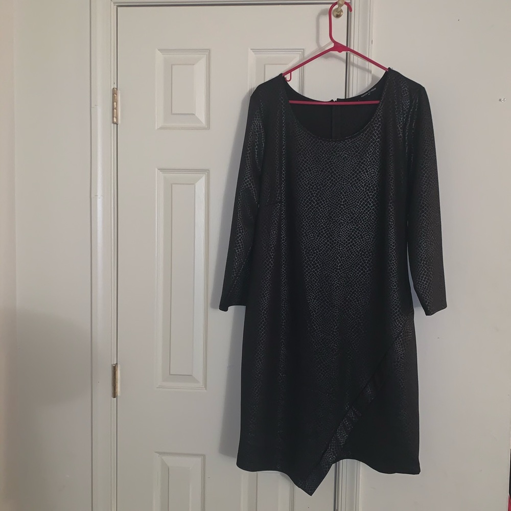Fashion to Figure printed black bodycon dress